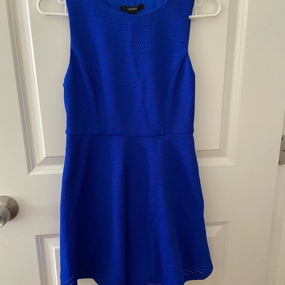 Forever 21 blue dress
